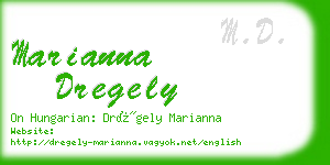 marianna dregely business card